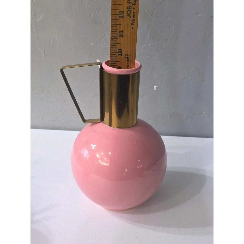 Vintage Homer Laughlin Kenilworth Pink Coffee Bottle Pink.
